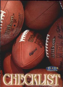Checklist 1998 Fleer Tradition NFL #250